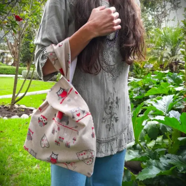 Bolso de lona estampado - Stile - Imagen 3