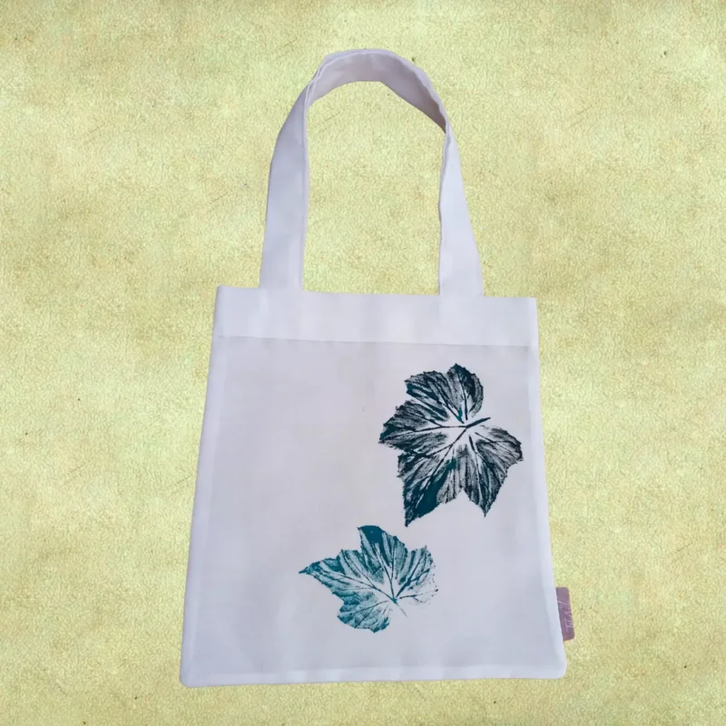 Bolsa de Tela Liencillo grande - De estampado artesanal