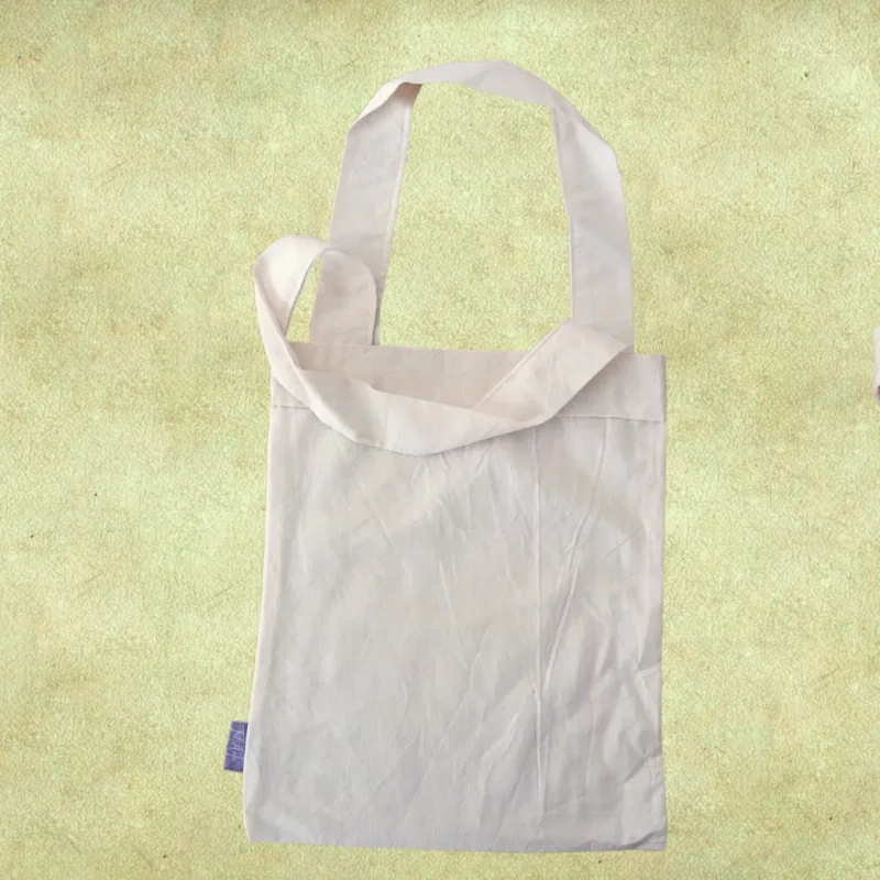 Bolsa de Tela Lienzo - Grande, Estilo Tote Bag