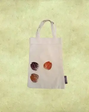 Bolsa de algodón mediana - De estampado artesanal