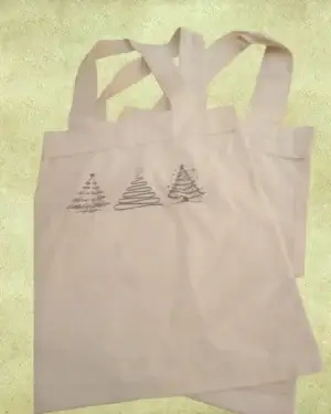 Tote Bag navideña