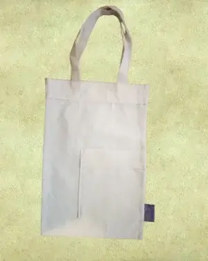 Bolsa de Tela Lienzo - Mediana y con bolsillo